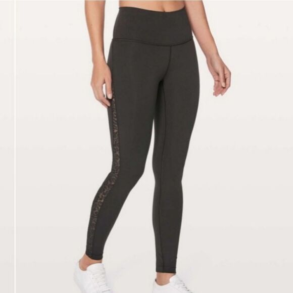 Nwot special edition embroidered wunder under high rise tights - Picture 2 of 7